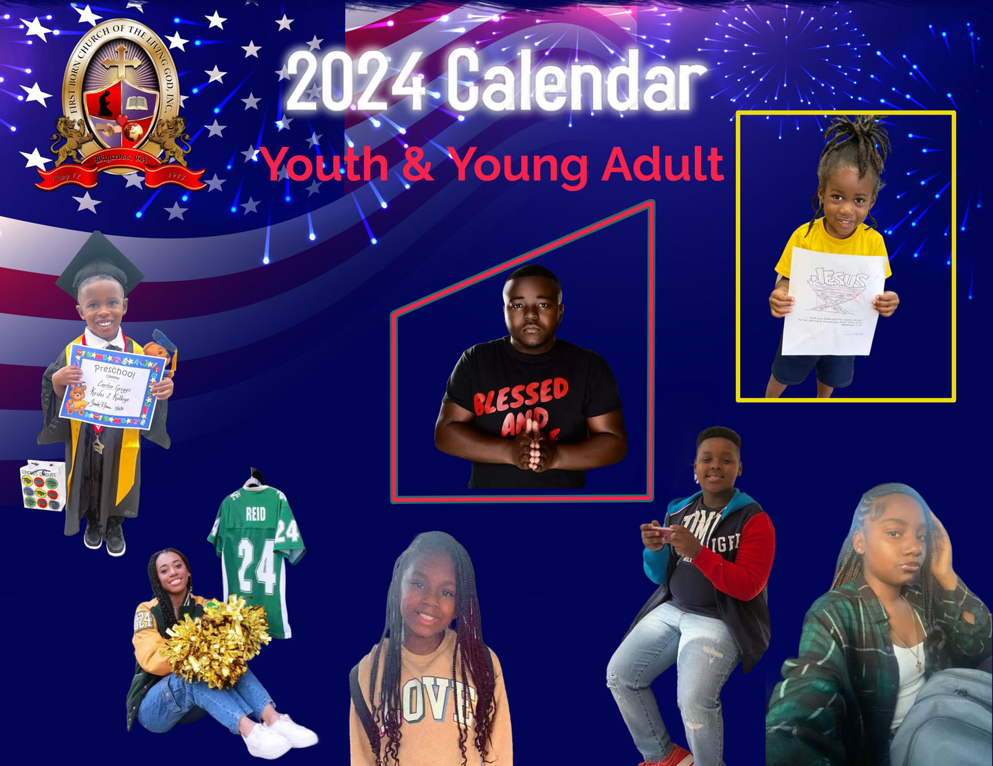 2024 Youth and Young Adult Calendar